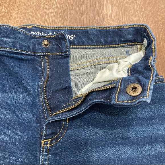 Jumping Beans Straight Leg Blue Jeans Size 12 - Picture 6 of 9